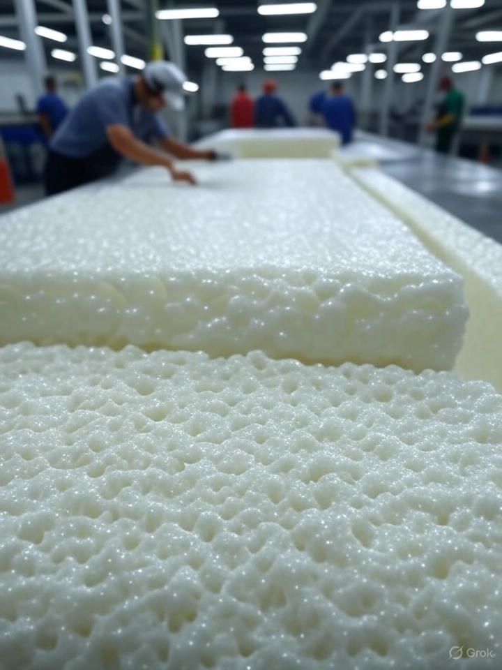 Grok 4: Development of QuadraExpand Open-Cell
Polyurethane Foam: A Novel Compound with Enhanced Expansion Coefficient