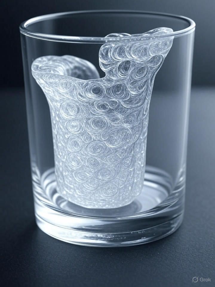 Grok 4: LiteGlass: A Novel Nano-Architected Silica-Based Glass with Half the Weight of Conventional Soda-Lime Glass